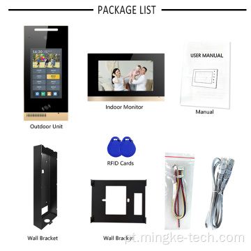 Sistema IP IP Smart Poe Switch Connection Video Doorphone